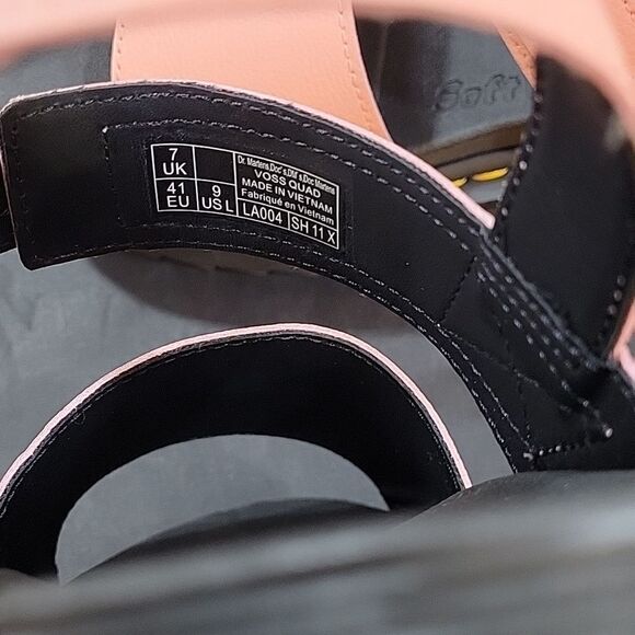 BRAND NEW DR MARTENS VOSS II ATHENA LEATHER STRAP PLATFORM SANDALS - Picture 14 of 16